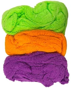 Multi-Pack Colored Spider Web Decoration -Online Halloween Decoration 01511930 c