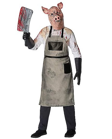 Kids Pig Butcher Costume 1 Kids Pig Butcher Costume