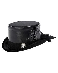 Black Gothic Top Hat