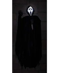 5 Ft Light-Up Ghost Face Hanging Prop - Decorations 5 5 Ft Light-Up Ghost Face Hanging Prop - Decorations -Online Halloween Decoration 01546233 c