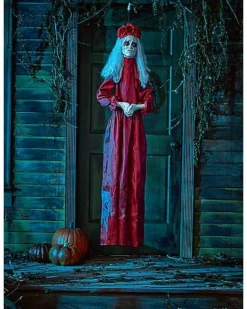 4 Ft. Hanging Anguished Annie Decoration 7 4 Ft. Hanging Anguished Annie Decoration -Online Halloween Decoration 01546266 d