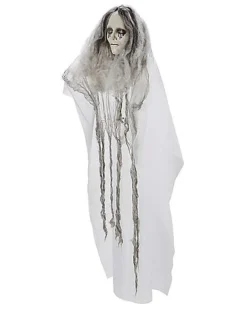 3 Ft Hanging Creepy Floating Ghost Decoration -Online Halloween Decoration 01546290 c