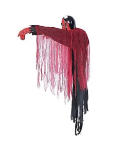 4 Ft Light-Up Hanging Vintage Devil Decoration -Online Halloween Decoration 01546365 c