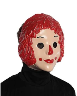 Vintage Rag Doll Half Mask 5 Vintage Rag Doll Half Mask -Online Halloween Decoration 01548734 c