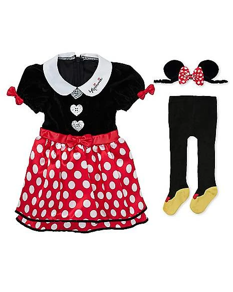 Baby Minnie Mouse Dress Costume - Mickey And Friends 2 Baby Minnie Mouse Dress Costume - Mickey And Friends - Image 2