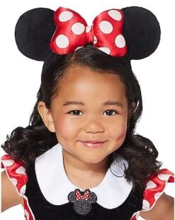 Toddler Minnie Mouse Red Dress Costume - Mickey And Friends -Online Halloween Decoration 01553239 c