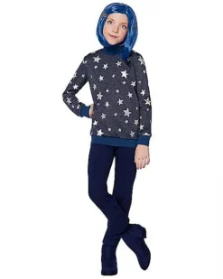 Kids Coraline Sweater Costume -Online Halloween Decoration 01555036 d