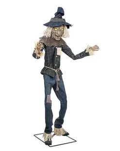6.6 Ft Strawman Animatronic -Online Halloween Decoration 01564269 e