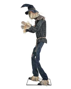 6.6 Ft Strawman Animatronic -Online Halloween Decoration 01564269 g