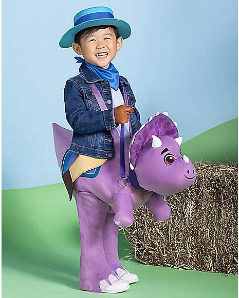 Toddler Tango Ride-Along Costume - Dino Ranch 1 Toddler Tango Ride-Along Costume - Dino Ranch