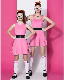 Adult Blossom Costume - The Powerpuff Girls -Online Halloween Decoration 01572460 c