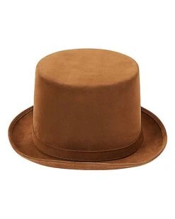 Brown Top Hat - Deluxe -Online Halloween Decoration 01572973 e