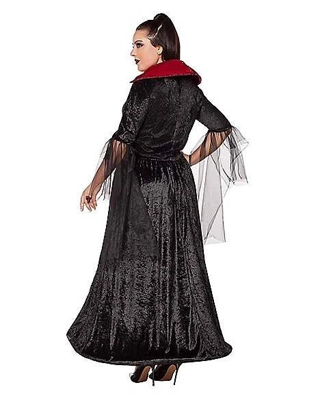 Adult Victorian Vampiress Plus Size Costume 2 Adult Victorian Vampiress Plus Size Costume - Image 2