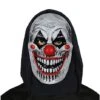 Die Laughing Clown Half Mask