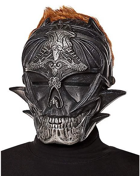 Kids Underworld Skeleton Half Mask 2 Kids Underworld Skeleton Half Mask - Image 2
