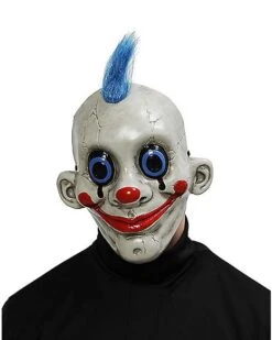 Derpy The Clown Half Mask -Online Halloween Decoration 01581792 c