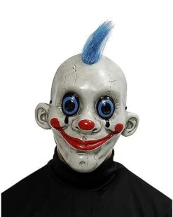 Derpy The Clown Half Mask -Online Halloween Decoration 01581792 d
