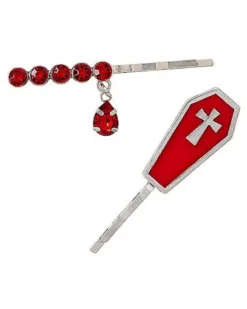 Vampire Teeth Hair Clips -Online Halloween Decoration 01582220 d