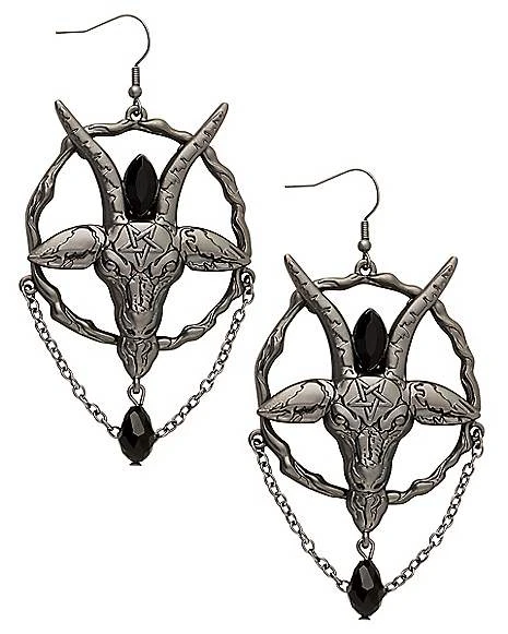 Baphomet Earrings 1 Baphomet Earrings