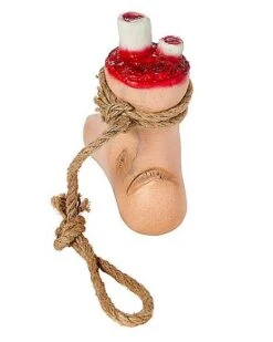 Hanging Severed Foot 7 Hanging Severed Foot -Online Halloween Decoration 01588011 c