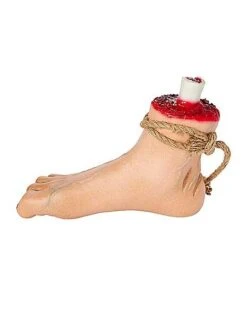 Hanging Severed Foot 9 Hanging Severed Foot -Online Halloween Decoration 01588011 e
