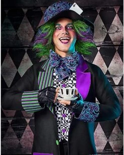 Adult Mad Hatter Costume -Online Halloween Decoration 01596493 c