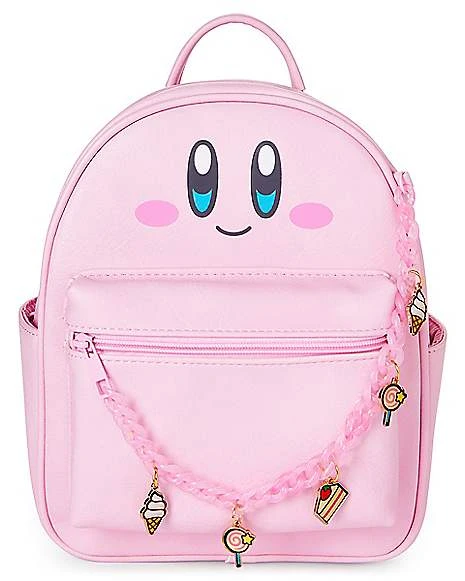Kirby Mini Backpack With Chain 1 Kirby Mini Backpack With Chain