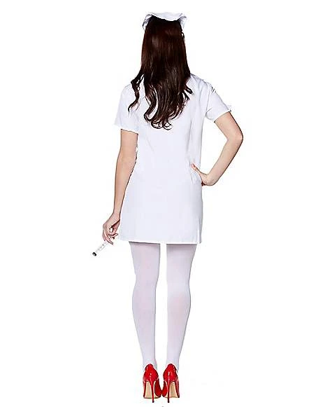 Adult Hot Flash Nurse Costume 2 Adult Hot Flash Nurse Costume - Image 2