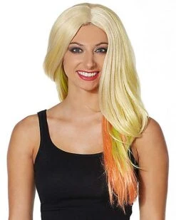 Adult Rainbow Ombre Wig -Online Halloween Decoration 07380454 c