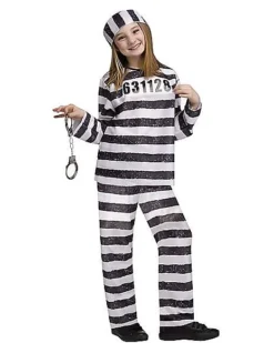 Kids Jailbird Costume 5 Kids Jailbird Costume -Online Halloween Decoration 07403231 c