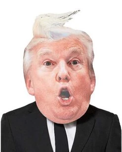 Surprised Trump Half Mask