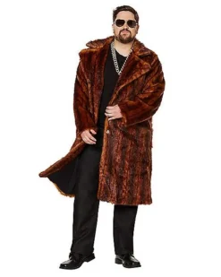 Faux Fur Coat -Online Halloween Decoration 07521479 e