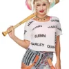 Distressed Harley Quinn T Shirt - Birds Of Prey
