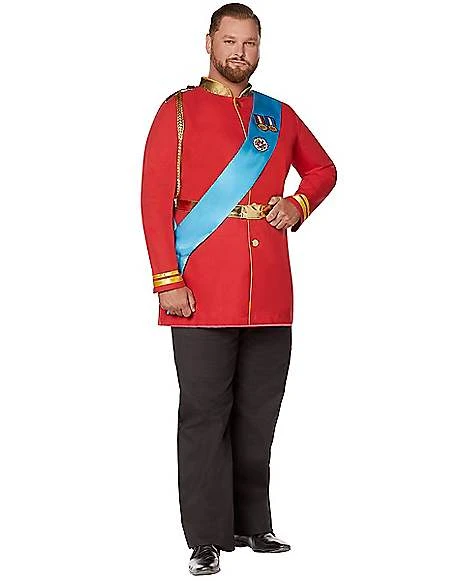 Adult English Prince Plus Size Costume 1 Adult English Prince Plus Size Costume