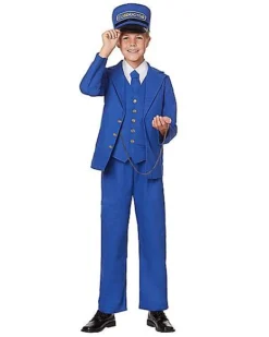 Kids Train Conductor Costume