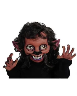 3.1 Ft. Monster Kid Wolfie -Online Halloween Decoration 07581523 c