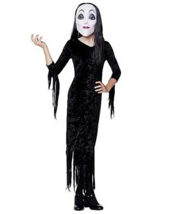 Kids Morticia Addams Costume - The Addams Family 2